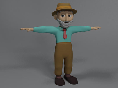 Grandpa 3ds max